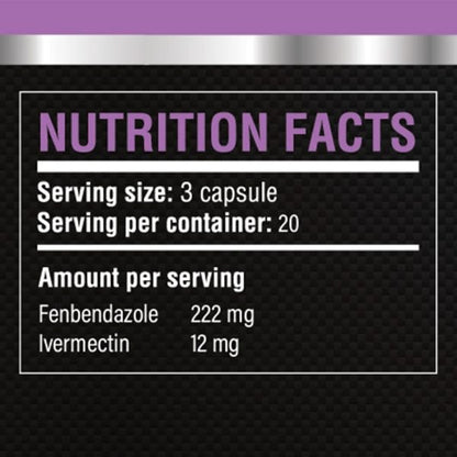 Immune system boost supplement capsules daily usage for parasite cleanse program