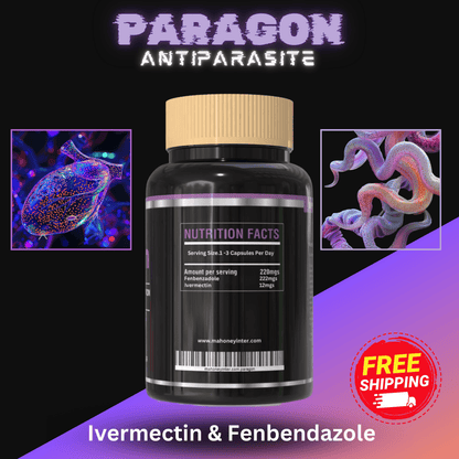 Paragon parasite cleanse supplement ingredients label gut detox formula details