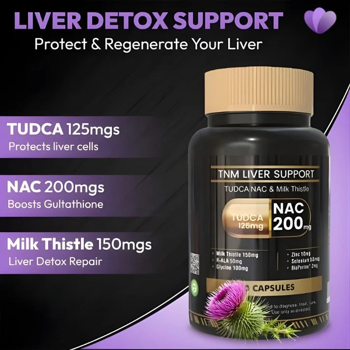 TNM Liver Support formula breakdown for liver detox