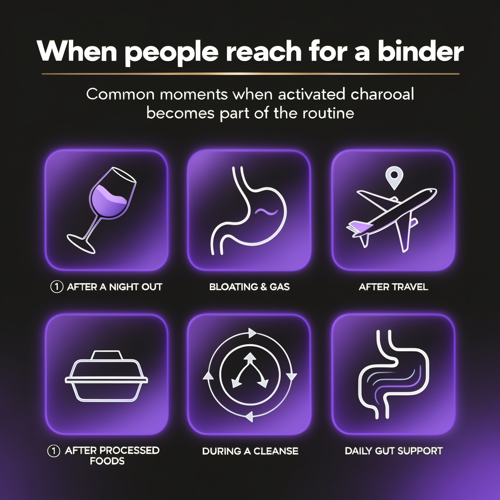 Activated Charcoal Binder