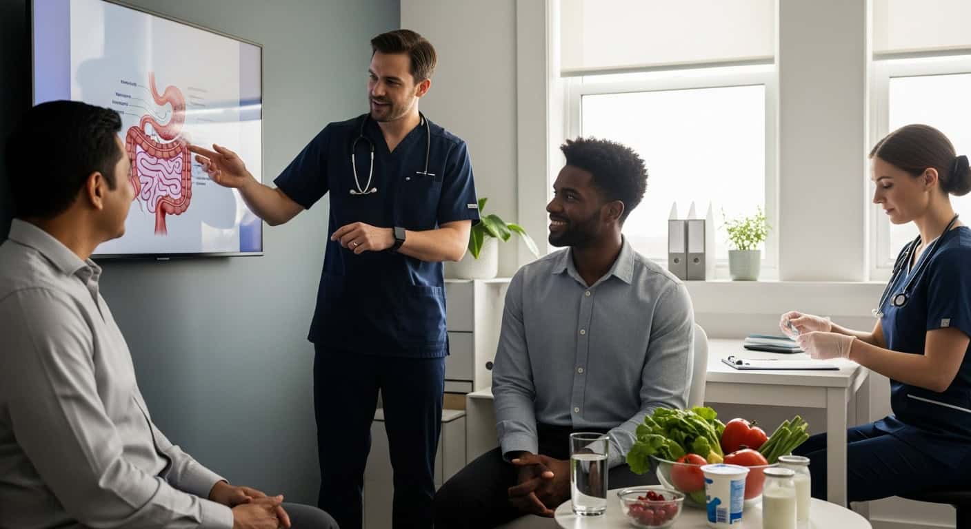 stomach parasite treatment, healthcare consultation, digestive health