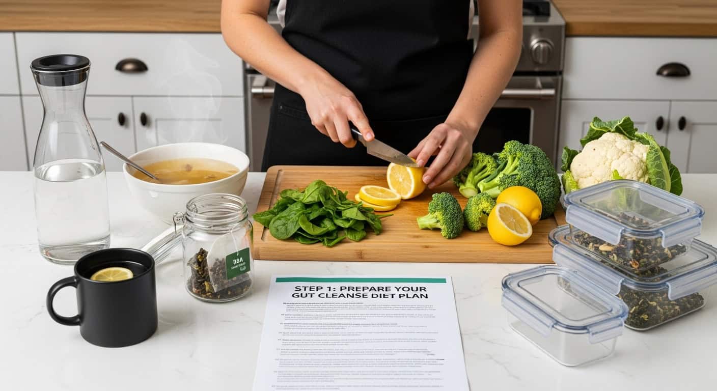 gut cleanse meal prep