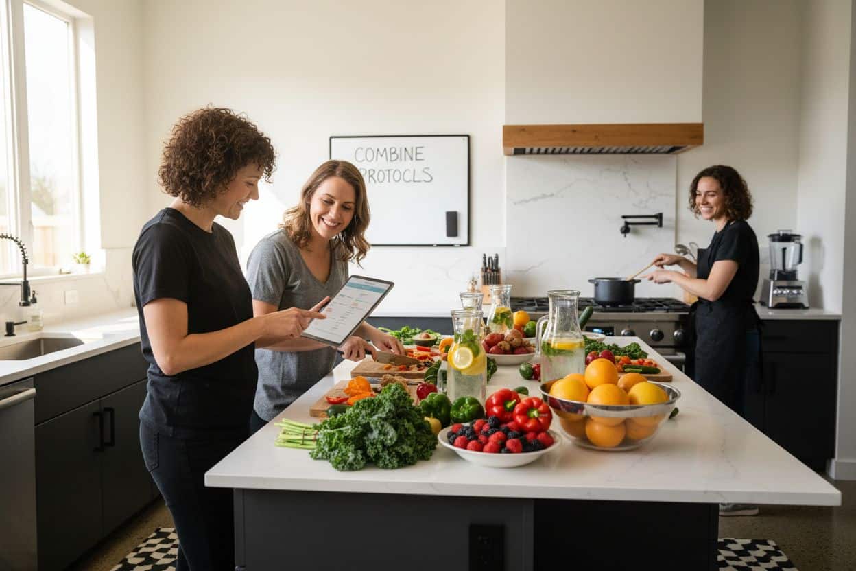 combine detox protocols kitchen